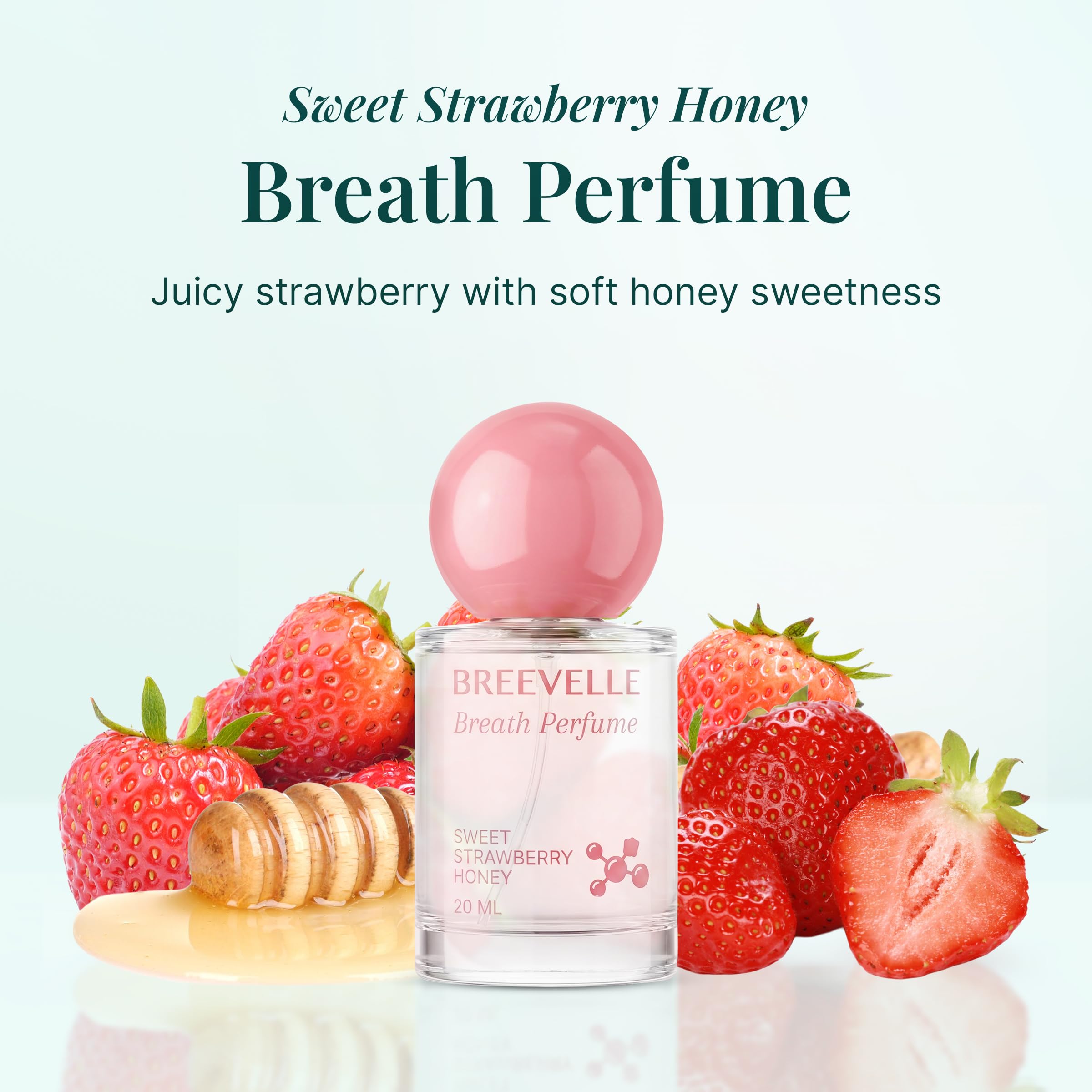Breevelle Breath Perfume Oral Spray - 4 Flavor Variety Pack