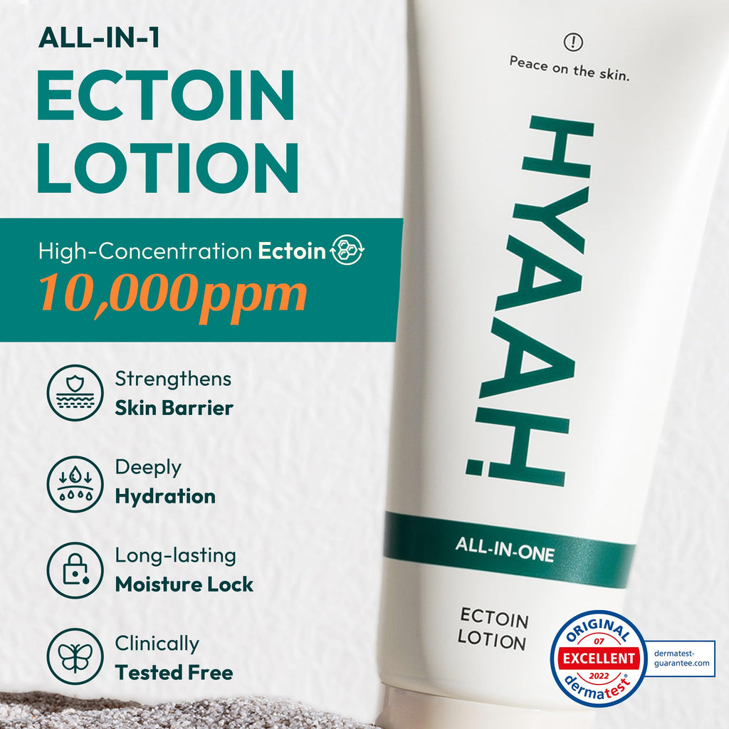 HYAAH Mild But Deep Cleansing Water All-in-one Ectoin Lotion Bundle