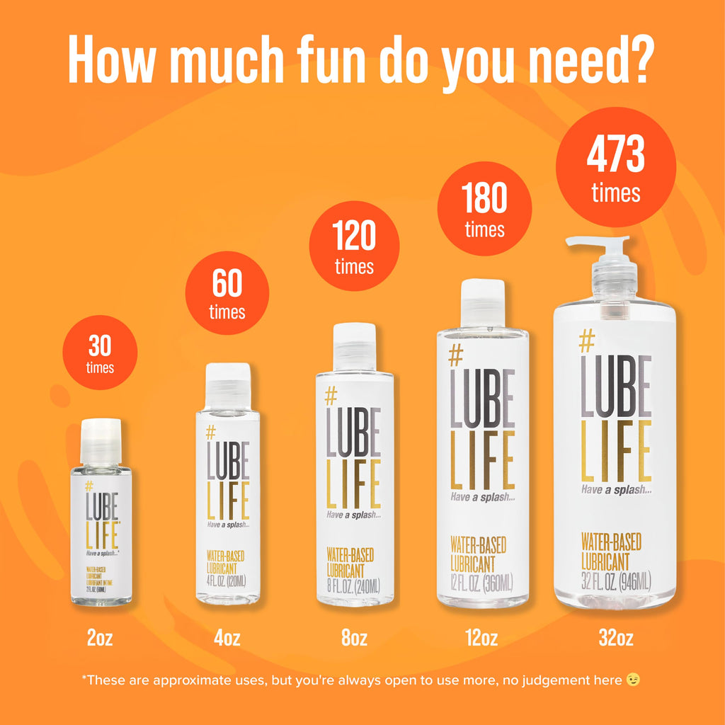 #LubeLife Water Based Personal Lubricant