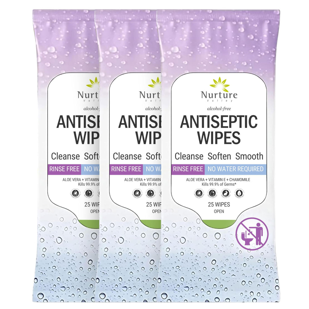 Nurture Disposable Personal Cleansing Wipes for Daily Care