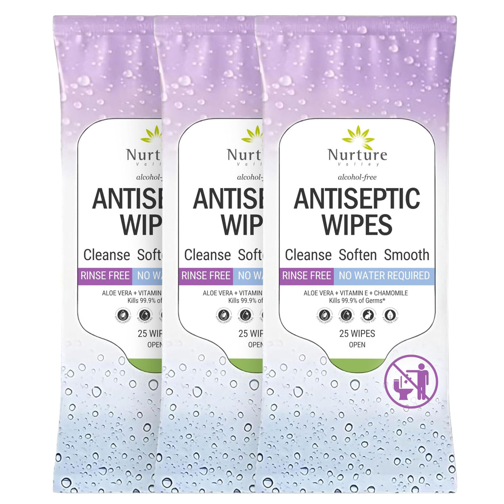 Nurture Disposable Personal Cleansing Wipes for Daily Care