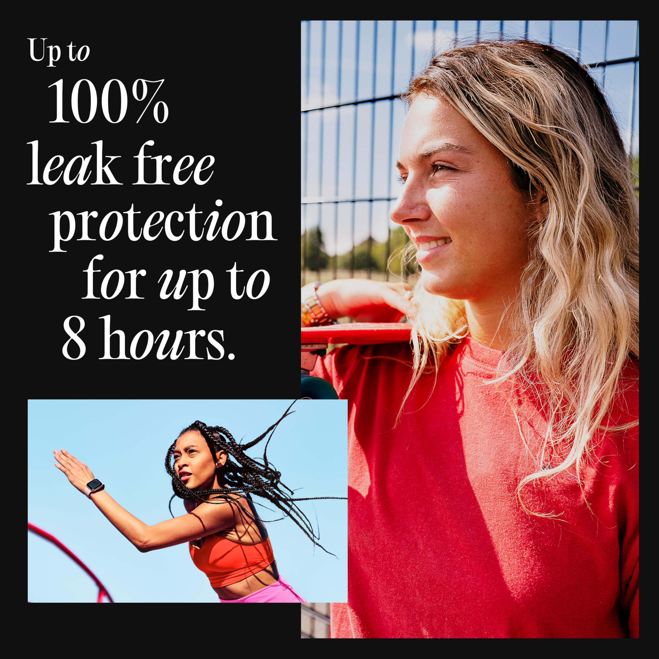 U by Kotex Click Compact Tampons for Everyday Protection